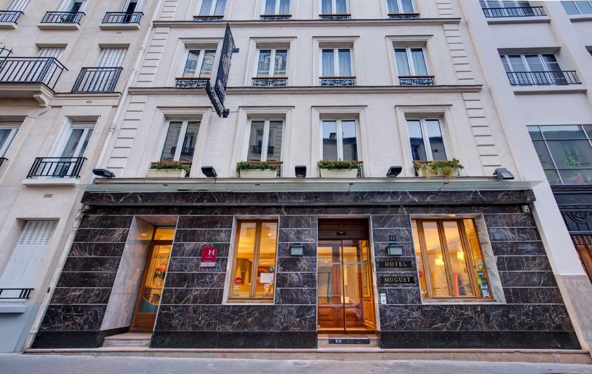 Hotel Muguet Paris Exteriör bild